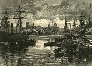 Hull, from the Docks, 1898. Creator: Unknown