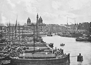 Dockside Prints: Hull, from the Docks, c1896. Artist: Poulton & Co