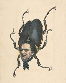 Comic Collection: Hum-Bug (P. T. Barnum), from the Comic Natural History of the Human Race, 1851
