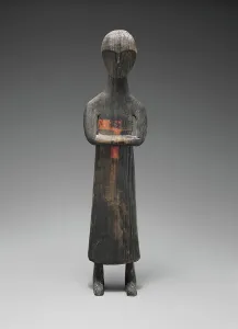 3rd Century Bc Prints: Human figure from South China, about 300 BC. Creator: Unknown