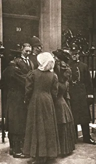 Demonstrating Prints: The Human Letters dispatched by Jessie Kenney to Mr Asquith at 10 Downing Street