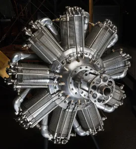 Propulsion Prints: Humber Ltd. (Bentley) B. R. 2, Rotary 9 Engine, ca. 1917. Creator: Humber Ltd