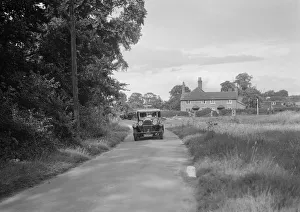 Humber Prints: Humber Snipe taking part in a First Aid Nursing Yeomanry trial or rally