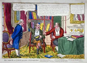 Humbug or heraldic honours, c1790. Artist Humbug or heraldic honours, c1790. Artist