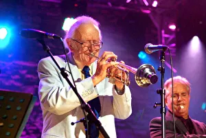 Humphrey Lyttelton, Brecon Jazz Festival, Powys, Wales, 2007. Artist: Brian O Connor