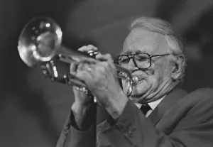Trumpeter Prints: Humphrey Lyttelton, c1998. Creator: Brian Foskett
