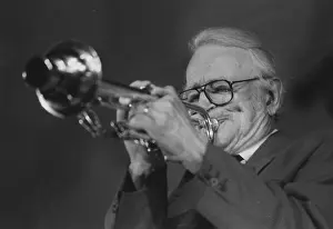 Trumpeter Prints: Humphrey Lyttelton, c1998. Creator: Brian Foskett