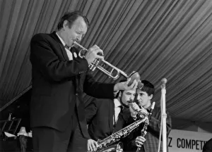 Danny Gallery: Humphrey Lyttleton, All Sax Band, Richmond Jazz Festival, London, 1963