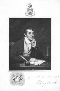 Miners Lamp Prints: Humphry Davy, English chemist, 1821