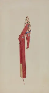 Humpty Dumpty Jumping Jack, 1935/1942. Creator: Robert Gilson Humpty Dumpty Jumping Jack, 1935/1942. Creator: Robert Gilson