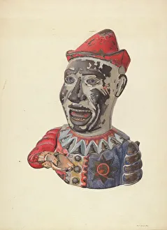 Humpty Dumpty Mechanical Bank, c. 1938. Creator: Alf Bruseth