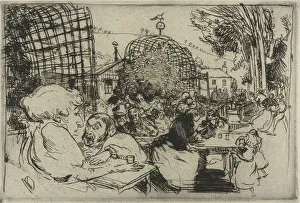 The Two Hunchbacks, 1893. Creator: Auguste Louis Lepere (French, 1849-1918); Edward Sagot