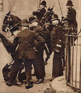Unemployment Gallery: The Hunger Marchers, 1932, (1938)