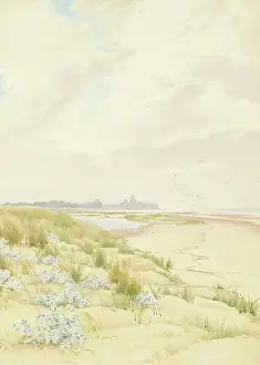 Lighthouse Prints: Hunstanton Lighthouse, 1900-1920. Creator: Alfred William Parsons