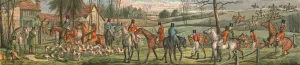 Foxhound Prints: The Hunt - The Death, 1820, (1890). Artist: Henry Thomas Alken