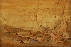 Rubens Sir Peter Paul Prints: The Hunt of Diana, 18th century -19th century. Creator: Unknown