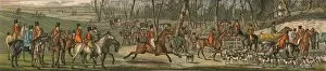 Foxhound Collection: The Hunt - The Meet, 1820, (1890). Artist: Henry Thomas Alken