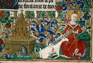 Unicorn Prints: Hunt of the Unicorn. Horae ad usum Rotomagensem