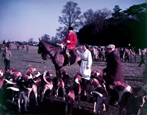 Controversy Prints: Hunt of Woburn Abbey, Bedfordshire, c1955. Creator: Arthur Charles Kirby Ware