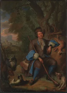 A Hunter, 1670-1682. Creator: Pieter Leermans