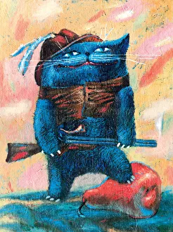 Jolly Prints: Hunter. Artist: Ilichev, Igor