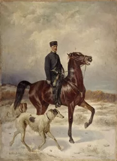 Borsoy Gallery: The Hunter. Artist: Sverchkov, Nikolai Yegorovich (1817-1898)