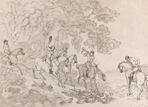 Foxhound Collection: The Hunter (from The Life of a Racehorse, or The High-Mettled Racer), July 20, 1789