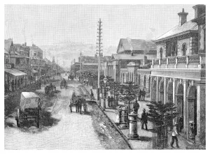 Images Dated 14th September 2006: Hunter Street, Newcastle, New South Wales, Australia, 1886