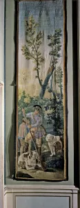 Images Dated 13th May 2014: The Hunter, tapestry made on a cardboard by Francisco de Goya