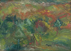Weisz Kubincan Arnold Peter Prints: Hunters and Death, 1940-1944. Creator: Arnold Peter Weisz-Kubincan
