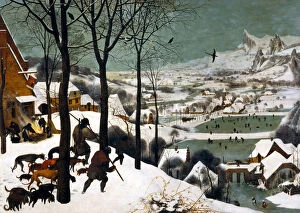 Hunters in the Snow (Winter), 1565. Artist: Bruegel (Brueghel), Pieter, the Elder (ca 1525-1569)