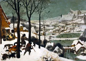 Pointer Prints: Hunters in the Snow (Winter), 1565