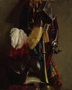 1863 Prints: Hunting still life, 1863. Creator: Karl Emanuel Jansson