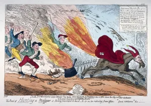 Alderman Of London Collection: Hunting a Mare, 1819