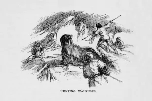 Edith Lea Morice Gallery: Hunting Walruses, c1927, (1928)