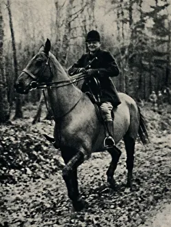 Hunting Wild Boar in France, 1927, (1945). Creator: Unknown