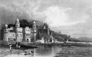 Ganges River Prints: Hurdwar, A Place of Hindoo Pilgrimage, 1845. Creator: Unknown
