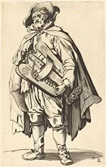 Callot Jacques Collection: The Hurdy-Gurdy Player. Creator: Unknown