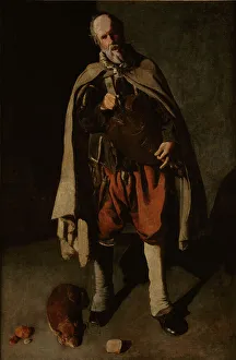 The Hurdy-Gurdy Player with a Dog, ca 1625 The Hurdy-Gurdy Player with a Dog, ca 1625