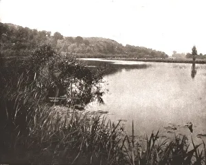 Buckinghamshire Prints: Hurley Reach, River Thames between Bisham and Medmenham