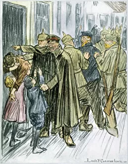 Husbands and Fathers, 1916. Artist: Louis Raemaekers