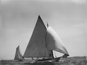 Spinnaker Prints: Hussar, 1899 July 4. Creator: Johns Johnston