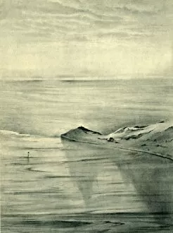 Antarctic Gallery: Hut Point from Observation Hill, 1911, (1946). Creator: Unknown