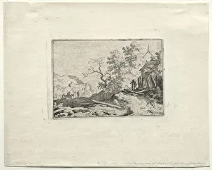 The Hut with the Rustic Fence. Creator: Allart van Everdingen (Dutch, 1621-1675)