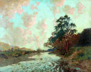 Glasgow Boys Prints: Hutt River, 1892. Creator: James McLauchlan Nairn