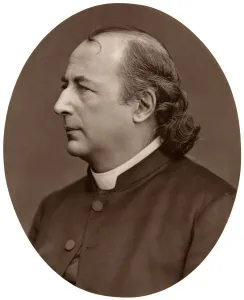 Clerical Collar Prints: Hyacinthe Loyson (Pere Hyacinthe), French Catholic priest, 1876. Artist: Lock & Whitfield