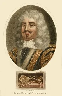 Historian Prints: Hyde, Earl of Clarendon, mid 17th century, (1810). Creator: J Chapman