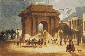 Spooner Prints: Hyde Park Corner, Westminster, London, c1835. Artist: W Spooner