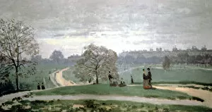 Pastime Collection: Hyde Park, London, 1871. Artist: Claude Monet