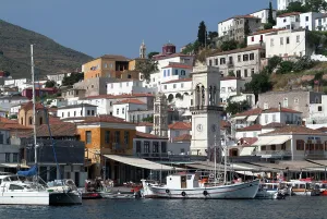 Hydra Attica Greece Prints: Hydra, Greece, 2003. Creator: Ethel Davies